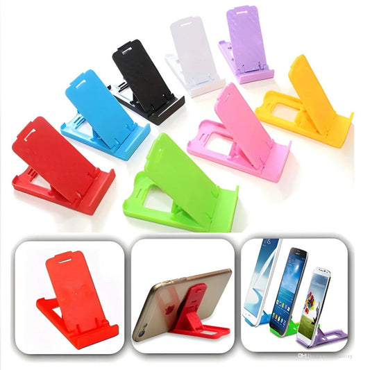 Mini foldable mobile stand assorted colours